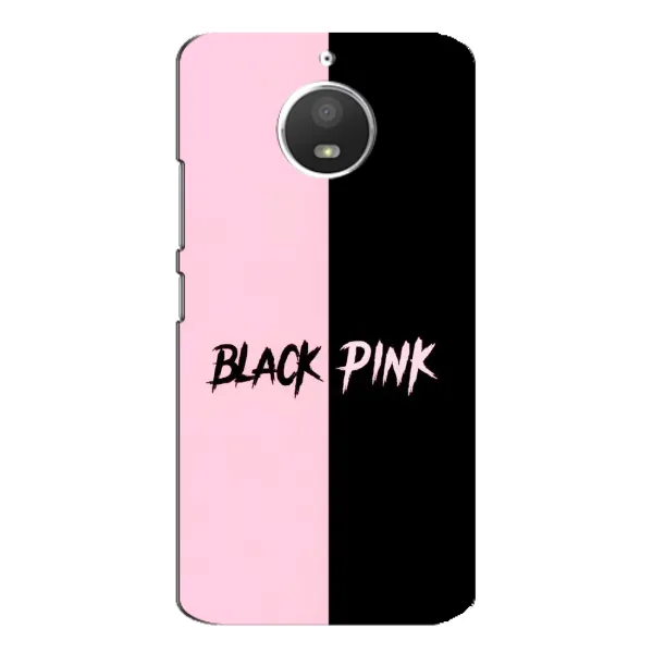 Чехол с рисунком «BLACK PINK» для Motorola MOTO E4 Чехол с рисунком «BLACK PINK» для Motorola MOTO E4