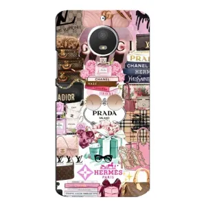 Чехол (Dior, Prada, YSL, Chanel) для Motorola MOTO E4 (Бренды)