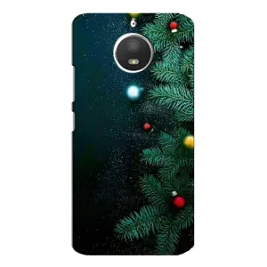 Чохол новорічна ялинка на Motorola MOTO E4 (Ялинка)