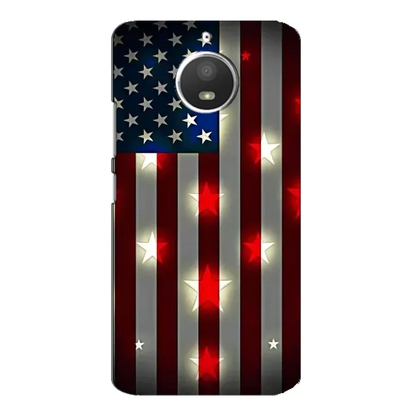 Чехол с рисунком «Флаг США 2» для Motorola MOTO E4 Чехол с рисунком «Флаг США 2» для Motorola MOTO E4