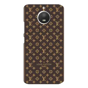 Чохол Стиль Louis Vuitton на Motorola MOTO E4 (Фон Луі Віттон)