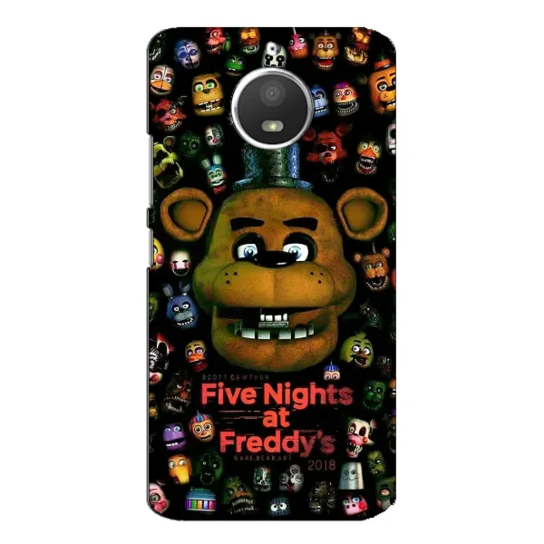 Чехол с рисунком «Freddy» для Motorola MOTO E4