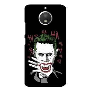 Чехлы с картинкой Джокера на Motorola MOTO E4 (Hahaha)
