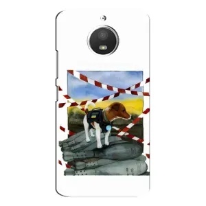 Чехол с принтом Собаки Патрон для Motorola MOTO E4 (Храбрый Патрон)