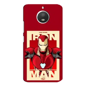 Чехол Супергерой Железный человек на Motorola MOTO E4 (Iron man)