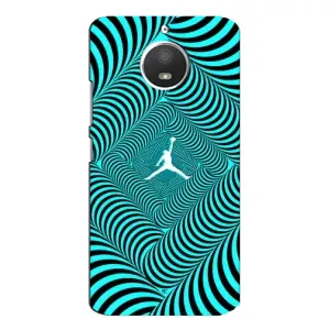 Силиконовый Чехол Nike Air Jordan на Моторола Мото Е4 (Jordan)