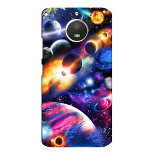 Чехлы КОСМОС для Motorola MOTO E4 (Космический мир)