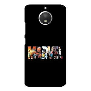 Силиконовый Чехол для Motorola MOTO E4 (MARVEL)