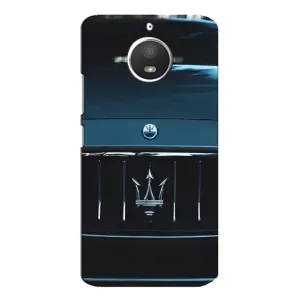 Чехлы с тематикой "Крутые машины" на Motorola MOTO E4 (Maserati auto)