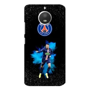 Чехол (TPU) с Футболистом на Motorola MOTO E4 (Мбаппе ПСЖ)