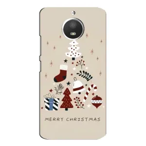 Чохол Санта Клаус для Motorola MOTO E4 (Merry Christmas)