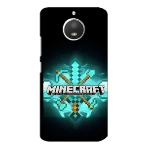 Чехол майнкрафт для Motorola MOTO E4 (MineCraft 2)