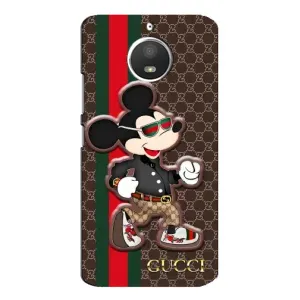 Чехлы Бренд GUCCI для Motorola MOTO E4 (Маус Гуччи)