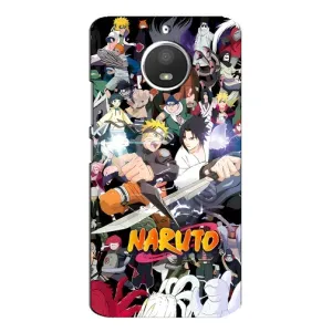 Купить Чехлы на телефон с принтом Anime для Motorola MOTO E4 (Наруто постер)