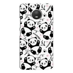 Чехлы с Пандами на Motorola MOTO E4 (Пандочки)