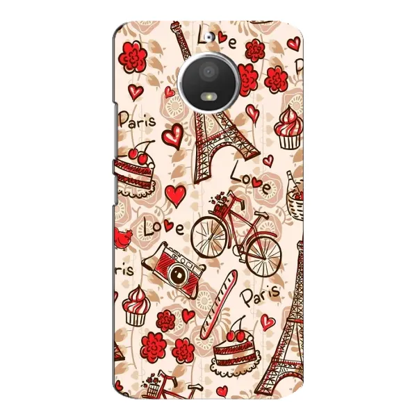 Чехол с рисунком «Париж мечта» для Motorola MOTO E4 Чехол с рисунком «Париж мечта» для Motorola MOTO E4