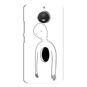 Чехлы со смыслом для Motorola MOTO E4 (Пустота)