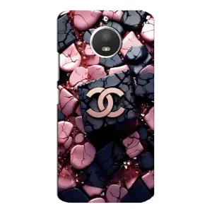 Чехол (Dior, Prada, YSL, Chanel) для Motorola MOTO E4 (Шанель)