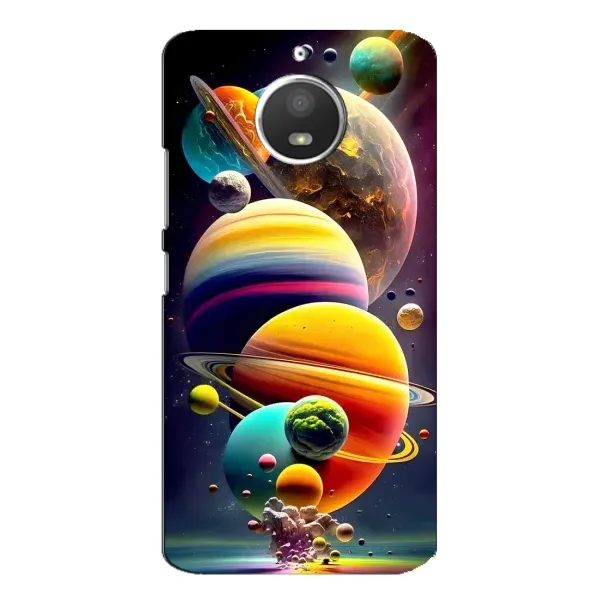 Чехол с рисунком «Солнечна система» для Motorola MOTO E4 Чехол с рисунком «Солнечна система» для Motorola MOTO E4