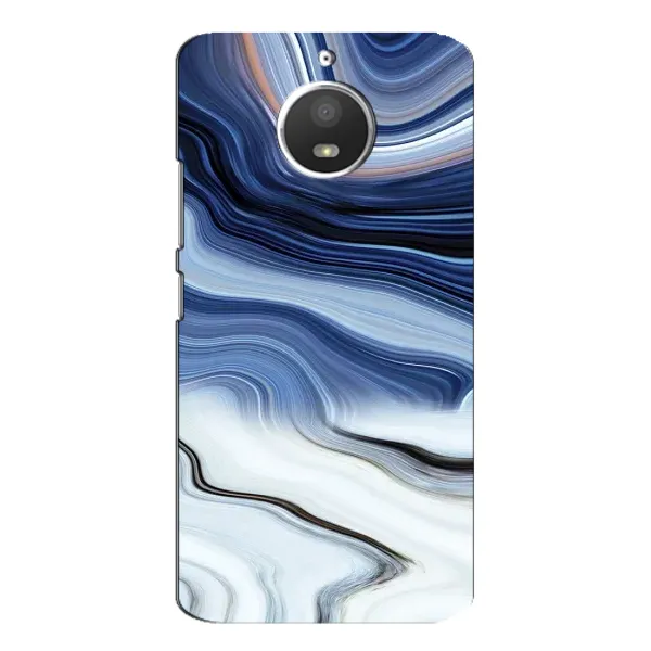 Чехол с рисунком «Светлый мрамор» для Motorola MOTO E4