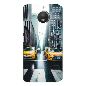 Силиконовый бампер (Работники) на Motorola MOTO E4 (Такси)