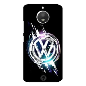 Чехол "Фольксваген" для Motorola MOTO E4 (Volkswagen на черном)