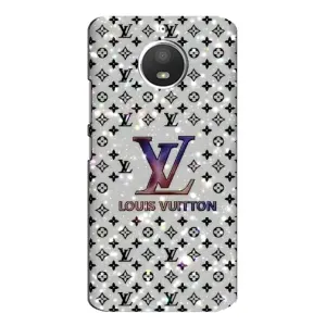 Чохол Стиль Louis Vuitton на Motorola MOTO E4 (Яскравий LV)