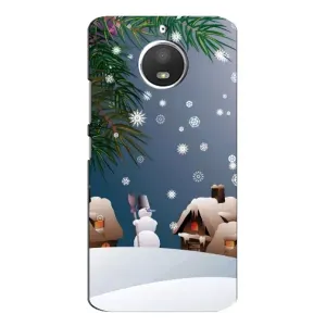 Чехлы на Новый Год Motorola MOTO E4 (Зима)