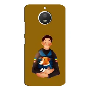 Чехол с принтом для Motorola MOTO E4 (ЗСУ Патрон)