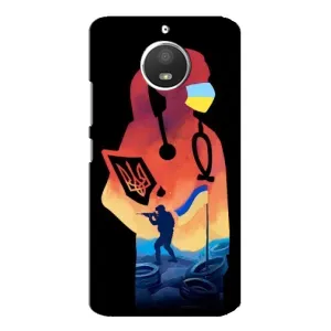 ЗСУ Чехлы (TPU) для Motorola MOTO E4 (ЗСУ Врач)