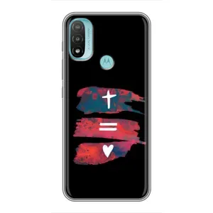 Чехлы для Motorola MOTO E40 (Для Христиан) (Атрибутика)