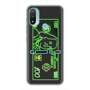 Чехол (Дорого -богато) на Motorola MOTO E40 (Баксы)