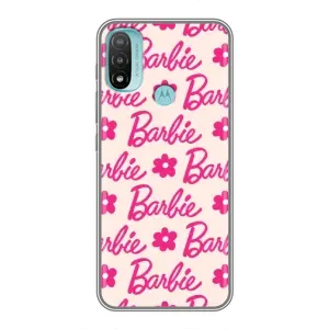 Силиконовый Чехол Барби Фильм на Motorola MOTO E40 (Barbie)