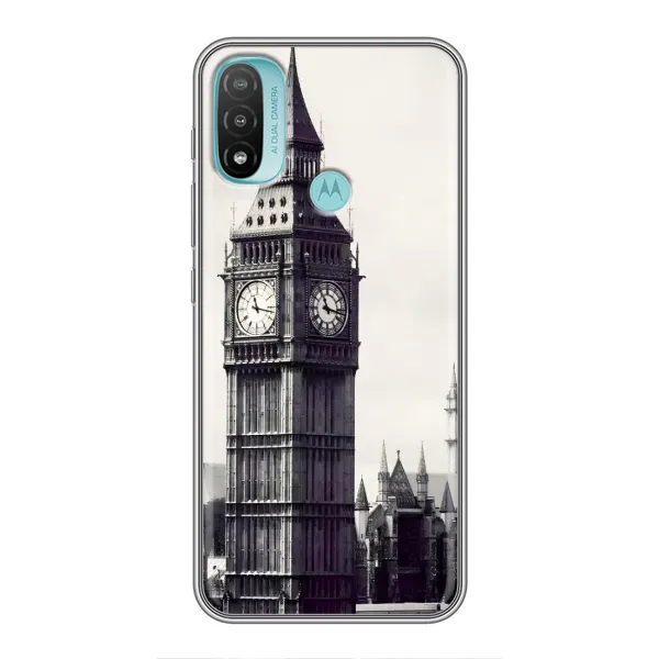 Чехол с рисунком «Биг-Бен» для Motorola MOTO E40 Чехол с рисунком «Биг-Бен» для Motorola MOTO E40