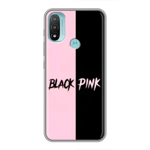 Чехлы с картинкой для Motorola MOTO E40 (BLACK PINK)