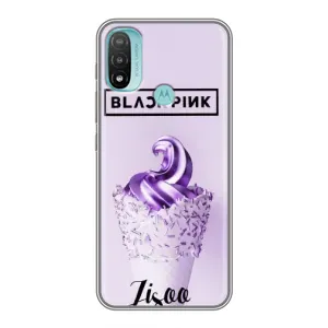 Чехлы с картинкой для Motorola MOTO E40 (BLACKPINK lisa)