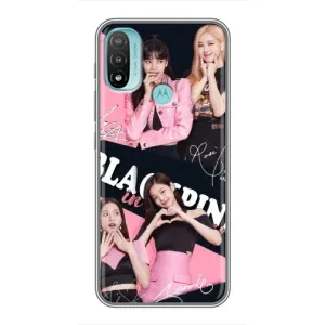 Чехлы с картинкой для Motorola MOTO E40 (BLACKPINK)