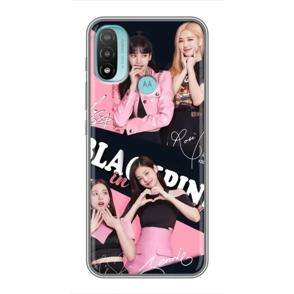 Чехол с рисунком «BLACKPINK» для Motorola MOTO E40 Чехол с рисунком «BLACKPINK» для Motorola MOTO E40