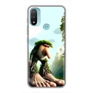 Чехол с мемами тралалело тралала для Motorola MOTO E40 (Брр брр патапим)