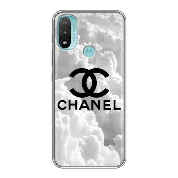 Чехол с рисунком «CHANEL» для Motorola MOTO E40 Чехол с рисунком «CHANEL» для Motorola MOTO E40
