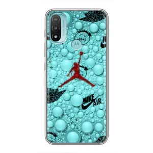 Силіконовый Чохол Nike Air Jordan на Моторола Мото е40 (Джордан Найк)
