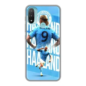 Чехлы с принтом для Motorola MOTO E40 Футболист (Erling Haaland)