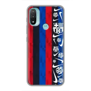Чехол для Motorola MOTO E40 (Барселона) (Фанат Барсы)