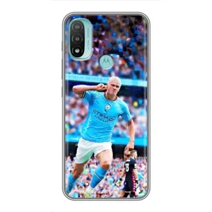 Чехлы с принтом для Motorola MOTO E40 Футболист (фанаты Холанда)