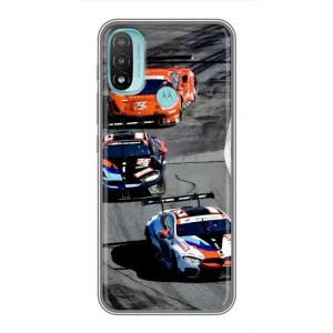 Чехол Gran Turismo / Гран Туризмо на Моторола Мото Е40 (Гонщики)
