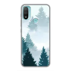 Літній Чохол на Motorola MOTO E40 (Гірський Ліс)
