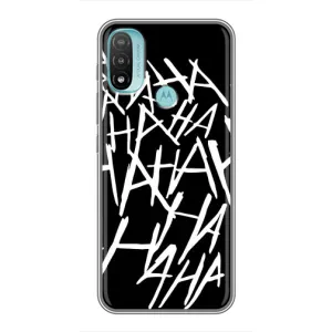 Чехлы с картинкой Джокера на Motorola MOTO E40 (Хахаха)