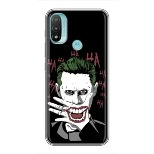 Чехлы с картинкой Джокера на Motorola MOTO E40 (Hahaha)