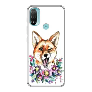 Чохол з Лисичкою для Motorola MOTO E40 (Хитра лисиця)