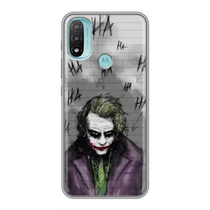 Чехлы с картинкой Джокера на Motorola MOTO E40 (Joker клоун)